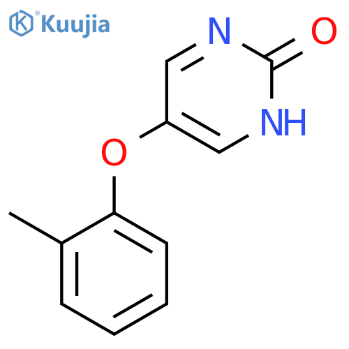 2(1H)-Pyrimidinone, 5-(methylphenoxy)- structure