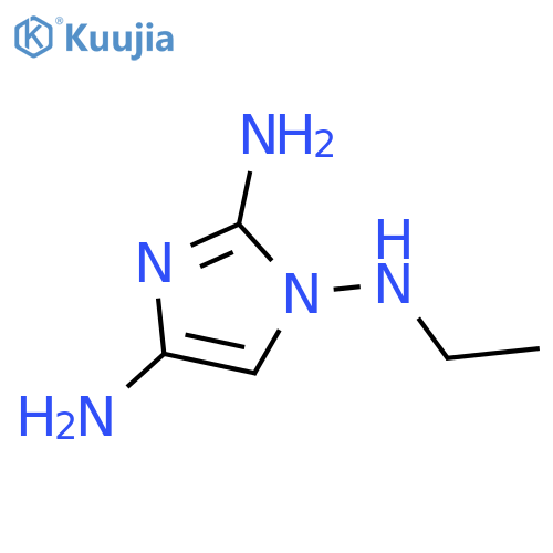 1H-Imidazole-1,2,4-triamine, N1-ethyl- structure