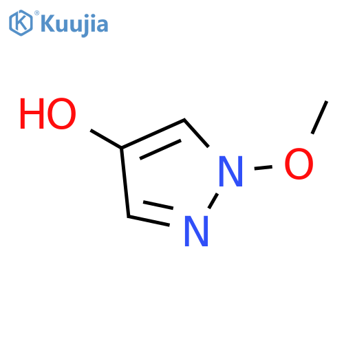 1H-Pyrazol-4-ol, 1-methoxy- structure