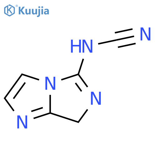 7H-imidazo[1,5-a]imidazol-5-yl-Cyanamide structure