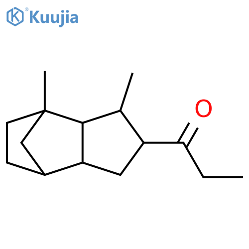 1-Propanone, 1-(octahydro-1,7-dimethyl-4,7-methano-1H-inden-2-yl)- structure