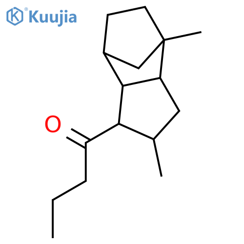 1-Butanone, 1-(octahydro-2,4-dimethyl-4,7-methano-1H-inden-1-yl)- structure