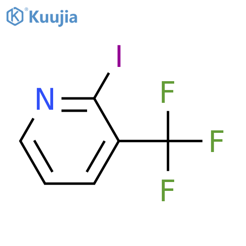2-Iodo-3-(trifluoromethyl)pyridine structure