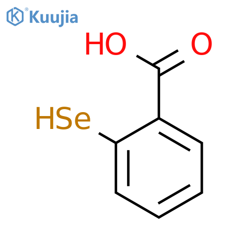 Benzoic acid, 2-selenyl- structure