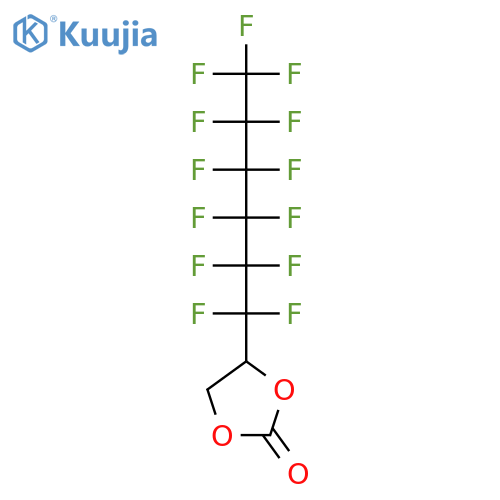 1,3-Dioxolan-2-one, 4-(tridecafluorohexyl)- structure