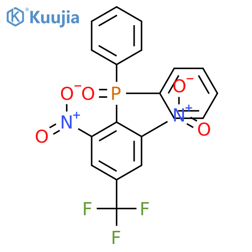 Phosphine oxide, [2,6-dinitro-4-(trifluoromethyl)phenyl]diphenyl- structure