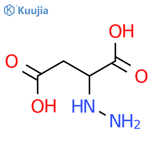 Butanedioic acid,2-hydrazinyl- structure