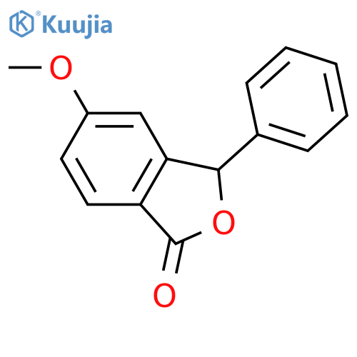 1(3H)-Isobenzofuranone, 5-methoxy-3-phenyl- structure