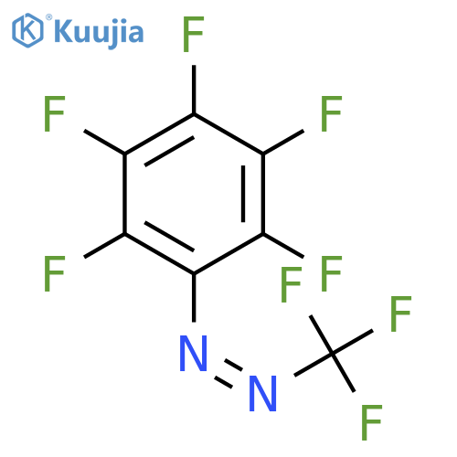 Diazene, (pentafluorophenyl)(trifluoromethyl)-, (Z)- structure