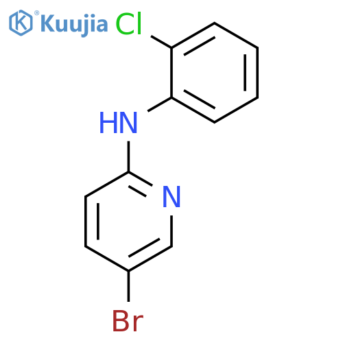 2-Pyridinamine, 5-bromo-N-(2-chlorophenyl)- structure