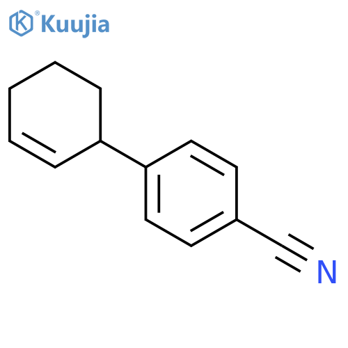 Benzonitrile, 4-(2-cyclohexen-1-yl)- structure