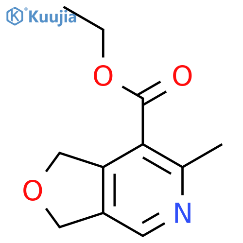 6-methyl-1,3-dihydrofuro(3,4-c)pyridin-7-carbonsaeure-aethylester structure