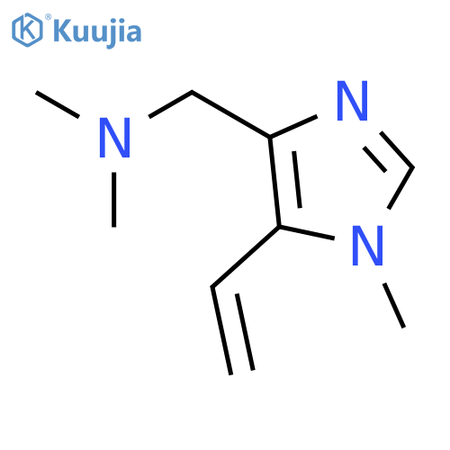 1H-Imidazole-4-methanamine, 5-ethenyl-N,N,1-trimethyl- structure