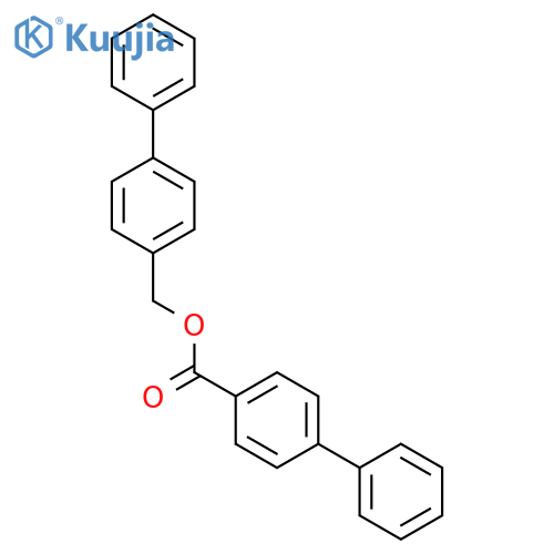 [1,1-Biphenyl]-4-carboxylic acid, [1,1-biphenyl]-4-ylmethyl ester structure