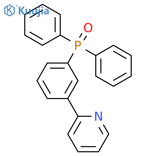 Pyridine, 2-[3-(diphenylphosphinyl)phenyl]- structure