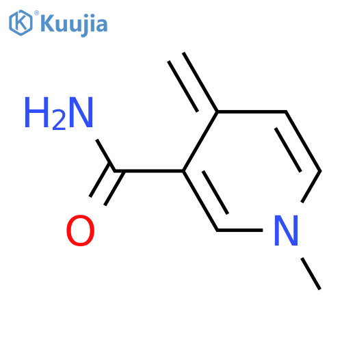 3-Pyridinecarboxamide,1,4-dihydro-1-methyl-4-methylene- structure