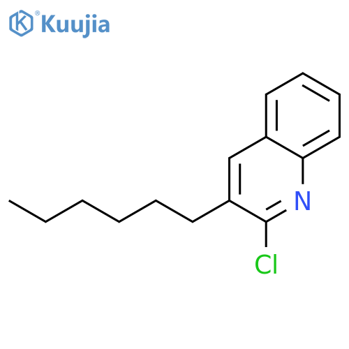 2-Chloro-3-n-hexylquinoline structure