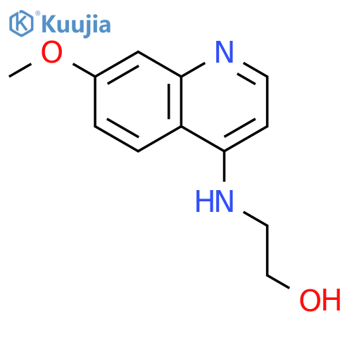 4-(2-Hydroxyethyl)amino-7-methoxyquinoline structure
