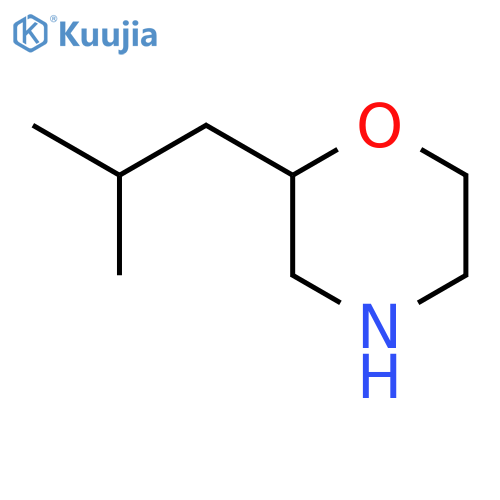 2-(2-Methylpropyl)morpholine structure
