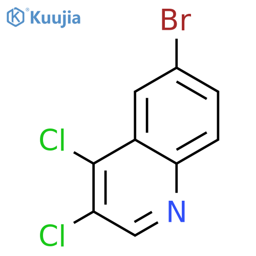 6-bromo-3,4-dichloroquinoline structure