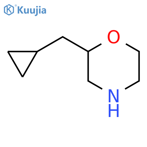 2-(Cyclopropylmethyl)morpholine structure