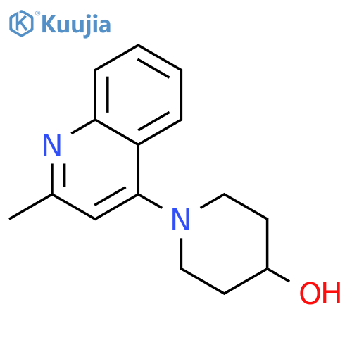 1-(2-Methylquinolin-4-yl)piperidin-4-ol structure