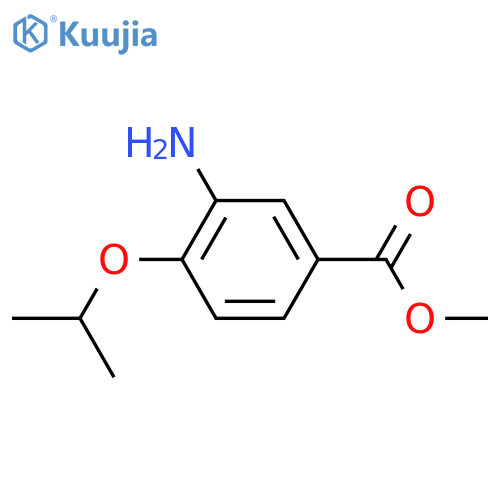 Methyl 3-amino-4-isopropoxybenzoate structure