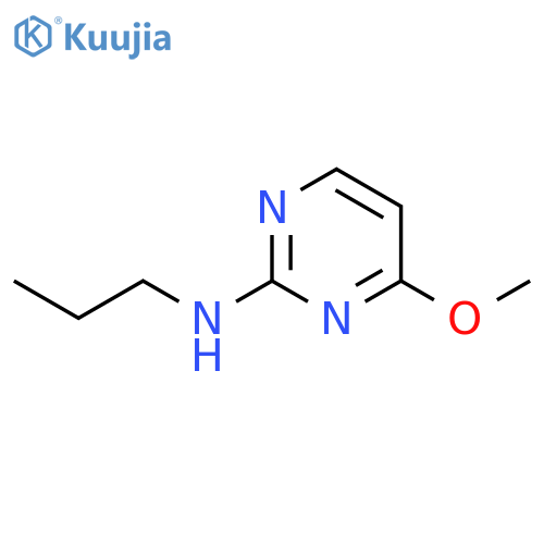 2-Pyrimidinamine, 4-methoxy-N-propyl- structure