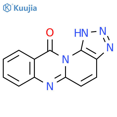 1,2,3-Triazolo[4',5':5,6]pyrido[2,1-b]quinazolin-11(1H)-one structure