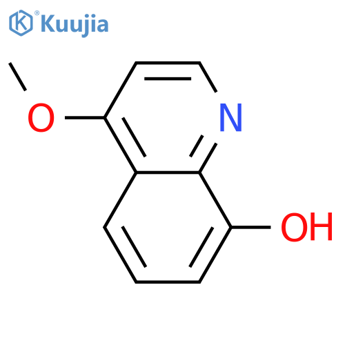 4-methoxy-8-Quinolinol structure