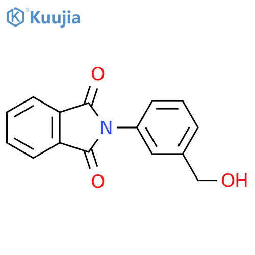 2-[3-(Hydroxymethyl)phenyl]isoindole-1,3-dione structure