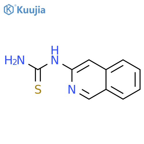 (isoquinolin-3-yl)thiourea structure