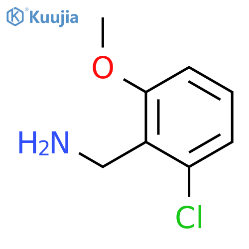 2-Chloro-6-methoxy-benzylamine structure