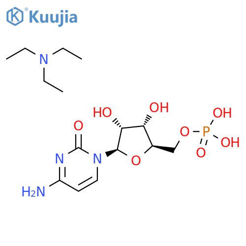 5'-Cytidylic acid, compd. with N,N-diethylethanamine (1:1) structure