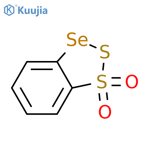 1,2,3-Benzodithiaselenole, 1,1-dioxide structure