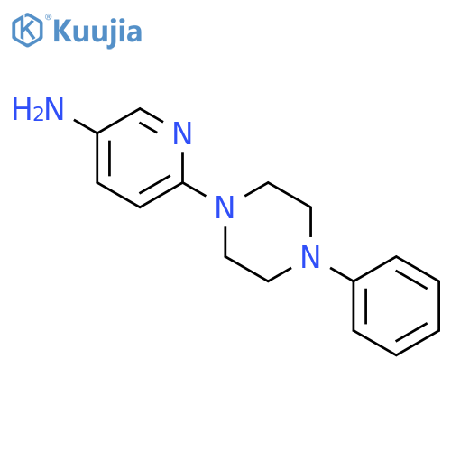 6-(4-Phenylpiperazin-1-yl)pyridin-3-amine structure