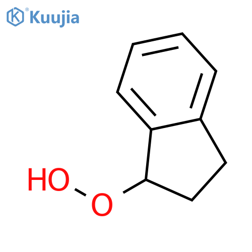 Hydroperoxide, 2,3-dihydro-1H-inden-1-yl structure