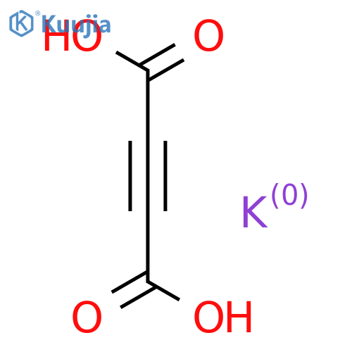 Potassium but-2-ynedioate structure
