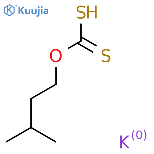 potassium isopentyl dithiocarbonate structure
