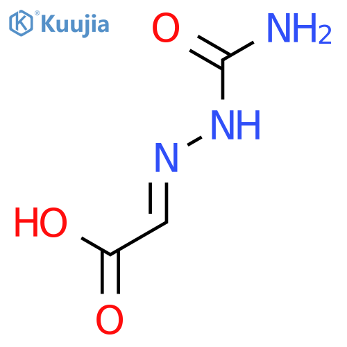 Acetic acid,2-[2-(aminocarbonyl)hydrazinylidene]- structure