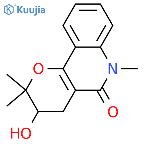 Flindersine; 1',2'-Dihydro, 2'ξ-hydroxy, N-Me structure