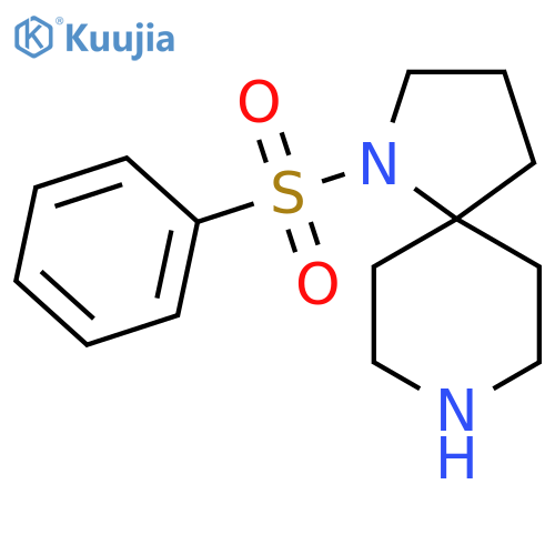 1,8-Diazaspiro[4.5]decane, 1-(phenylsulfonyl)- structure