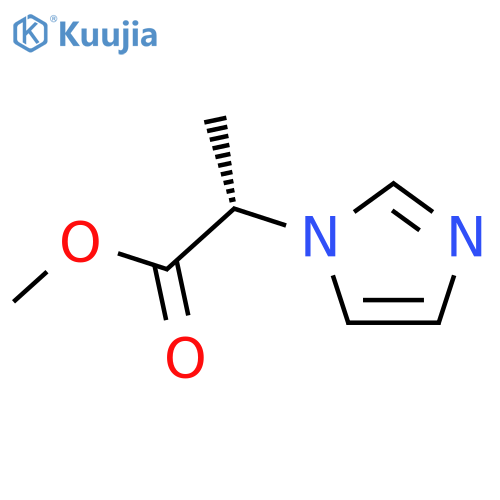 (aS)-a-methyl-1H-Imidazole-1-acetic acid methyl ester structure