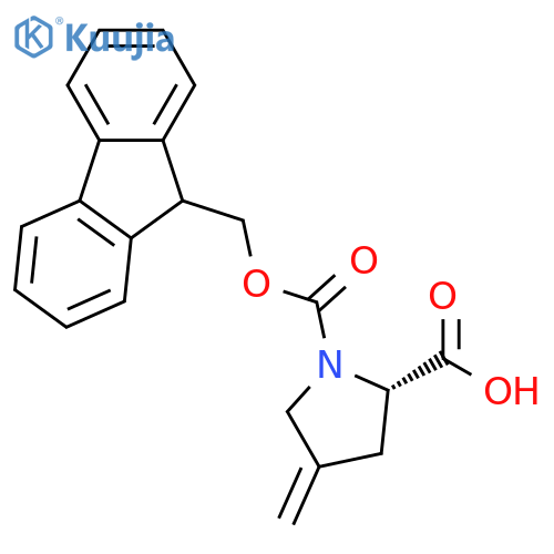 N-Fmoc-4-methyleneproline-2-carboxylic acid structure