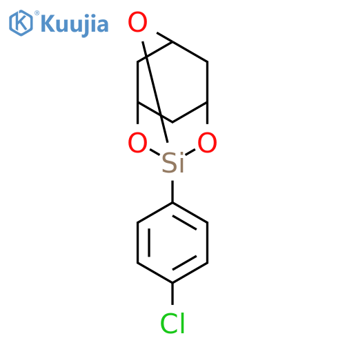 2,8,9-Trioxa-1-silatricyclo[3.3.1.13,7]decane, 1-(4-chlorophenyl)- structure