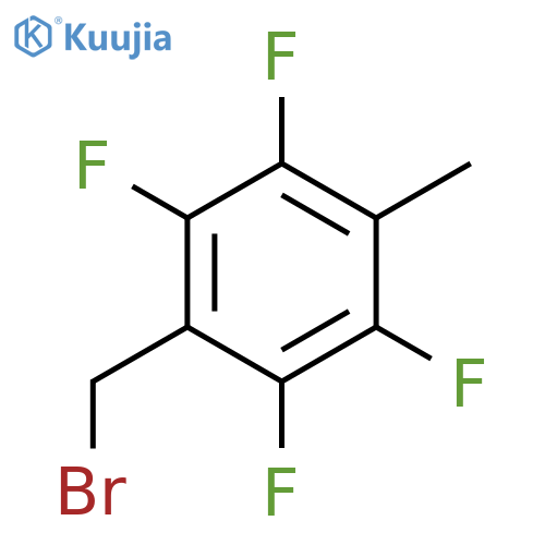 1-Bromomethyl-4-methyl-2,3,5,6-tetrafluorobenzene structure
