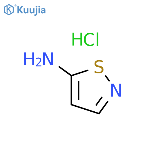 1,2-thiazol-5-amine hydrochloride structure
