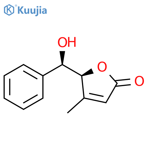 2(5H)-Furanone, 5-[(R)-hydroxyphenylmethyl]-4-methyl-, (5S)- structure