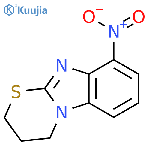 2H-[1,3]Thiazino[3,2-a]benzimidazole, 3,4-dihydro-9-nitro- structure