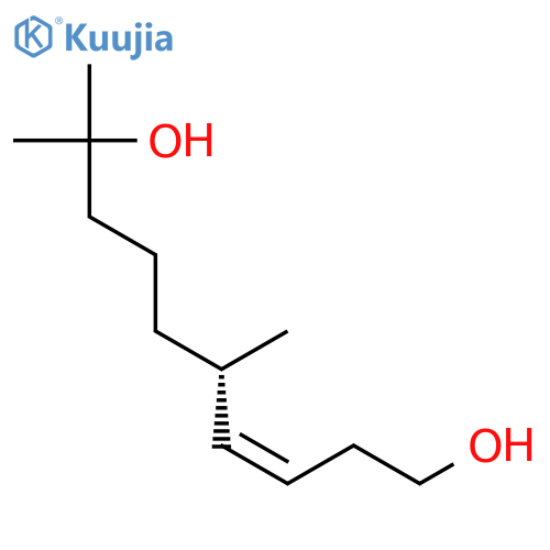 3-Decene-1,9-diol, 5,9-dimethyl-, (3Z,5S)- structure